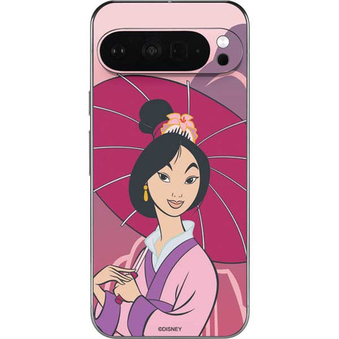 Disney Mulan with Umbrella Pixel 9 Pro XL Skin